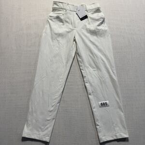Nike Therma-Fit Slim Fit Golf Pants Women Sz M White Brand New